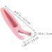 NOLITOY Nose Massager Y Shaped Nose Scraper Face Massaging Tool Skin Relaxing Massager Eyes Facial Gua Sha Massager Pink - Buy Online on GoSupps.com