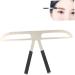 Beavorty eyebrow measure ruler eyebrow stencil positioning DIY ruler calipers t tool Three-point positioning 1 count (Pack of 1) As Shown - Buy Online on GoSupps.com