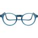 Clic Magnetic Reading Glasses for Men & Women - 2.50x Computer Readers in Jean Blue - Stylish & Functional Eyewear - Buy Online on GoSupps.com
