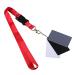 Beeiee Grey Card White Balance Card, 3.3" X 2.2",18% Gray Cards Custom Color Calibration with Lanyard Strap (Black White Grey)