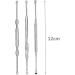 Buy PiniceCore 3 Pieces Stainless Steel Ear Picks - Wax Removal & Ear Care Tool for All Skin Types | International Shipping - Buy Online on GoSupps.com