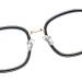 Buy TR Square Large Frame Clear Vision Blue Light Blocking Reading Glasses - Gray-Silver +0.00 | International Shipping Available - Buy Online on GoSupps.com