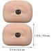 FOMIYES 6 pcs Eyebrow Practice Makeup Training Silicone Eyeshadow Skin Boards 1 count (Pack of 1) As Shownx3pcs - Buy Online on GoSupps.com