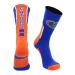 TCK University of Florida Gators Socks Perimeter Crew Royal/Orange/White Medium