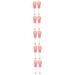 Healeved 10 pcs children's toothbrush with soft bristles Children's toothbrushes sweet toothbrush manual toothbrushes travel toothbrush children's teeth sweet toddler brushes Sch ttgut travel pebbles pink