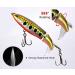 Nuguri Art Bait Fishing Wobbler Set - 5pc Pencil & Swimbait with Hooks for Pike & Perch - Buy Online on GoSupps.com