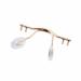 SBTRKT 10pcs rimless glasses frame stainless steel glasses frame glasses frame with nose pad gold