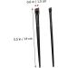 Baluue 9 Sets Eyeliner Brush Makeup Brush Eyebrow Eye Liner Wands Ear Brow Brush Black Wood - Buy Online on GoSupps.com