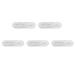 5-part contact lens remover and setting tool set contact lens applicator remover contact tweezers remover contact lens remover and tool case white