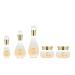 MN Mother Nature Pearl Goddess 5-Piece Skincare Set Cleanser Toner Moisturizer and Mask Real Pearl Powder and Mushroom Blend for Glowing Youthful Skin Anti-Aging and Hydrating Routine