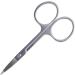 Eyebrow Scissors Professional Stainless Steel Trimmer Eyebrow Eyelash Hair Remover Makeup Tool Small Eyebrow Scissors Silver - Buy Online on GoSupps.com