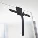 FEAWUS 9inch Shower Squeegees Black Squeegees for Glass Doors Bathroom Window Squeegee Silicone Shower Squeegee with Hook - Buy Online on GoSupps.com