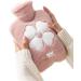 Small Pink Hot Water Bottle for Adults, Seniors & Children - Hot Water Bag for Hot Compress - Buy Online on GoSupps.com
