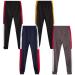 Quad Seven Boys' Sweatpants - 4 Pack Active Tricot Jogger Track Pants (Size: 4-18) Black/Navy/Charcoal/Black 16-18