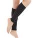 EROSPA Compression Sleeve Leg Warmers - Black Calf Compression Socks for Running Jogging & Cycling - 1 Pair - Buy Online on GoSupps.com