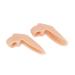 2pcs Gel Silicone Bunion Corrector Foot Toe Protector Pad Straightener Separator Soft Toe Cap Protectors