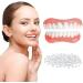 Natural and Comfortable Fake Teeth Dentures - 2 PCS Dental Veneers for Men and Women, Temporary Teeth Restoration for Confident Smile, Natural Shade, Teeth Protection - Buy Online on GoSupps.com