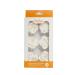 Decora 0500360 6-pack large roses white