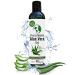 Earth's Daughter Organic Aloe Vera from 100% Pure and Natural Cold Pressed Aloe with 8 oz Disc Top Dispenser - Great for Face - Hair - Sunburn - Dry Skin