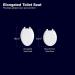KOHLER 20454-96 Ridgewood Quiet-Close Elongated Biscuit Toilet Seat - Buy Online on GoSupps.com