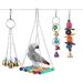 Vogel Parrot Pet Toys - 6 Station Swing Toys for Parrots | Best International Shipping - Buy Online on GoSupps.com