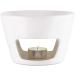 Shop Ceramic Aroma Grener White Tealight Holder with Essential Oils Set - Lavender Peppermint & Eucalyptus for Aromatherapy & Relaxation - Buy Online on GoSupps.com