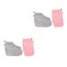 minkissy 2 Sets Gloves Hand Wax Cover Spa Foot Bag Spa Foot Liner Paraffin Foot Feet Foot Wax Spa Cover Paraffin Wax Heat Tool Boots Wax Foot Cover Insulation Fabric Elastic Band