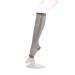 Xuphinx Zipper Medical 15-20 mmHg compression stockings knee-high open toes Feasting Support Disorder varicose veins Stock goods for edema swollen nurses pregnancy relaxation gray l-xl