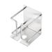 Razor Hanger Adhesive Electric Razor Holder Electric Razor Wall-mounted Holder Wall Electric Shaver Holder Electric Shaver Hanger Holder Metal Electric Razor Holder