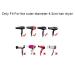 2PCS Black Plastic Salon Hair Dryer Nozzle Narrow Concentrator - Portable Nozzle for 4.5cm Outer Diameter - Ideal for Salon and Home Use - Buy Online on GoSupps.com