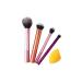 Mixup!Face Vegan Makeup Brush Set - 5-Piece Everyday Face Brushes for Foundation Blush Highlighter & Bronzer - Animal Test-Free - Buy Online on GoSupps.com