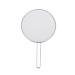 Zerodeko 2pcs Guard Skillet Lid Strainer Stainless Steel Frying Pan Oil Splatter Guard Spatter Shield Frying Splatter Oil Shield Stainless Steel Pan Fry Screen Splatter Screen Fried Sieve Silver 45.00X29.00X1.00CM