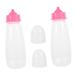 Uonlytech 2 pieces Po-laundry Po-cleaner plastic spray bottles travel-bideted for toilet lug cleaning bottle-cleaning tool PO