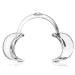 Thermocouple 3pcs Autoclavable Teeth Whitening & Cheek Retractor Dentist Mouth Opener Repeat Use S