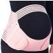 Jamila Maternity Belt Pregnancy Support Belt Lumbar Back Support Waist Band Belly Bump Brace Relieve Back Pelvic Hip Pain Labour and Recovery (Pink XXL) pink XXL