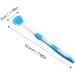 Buy Healvian 10 STK Professional Tongue Cleaning Brush | Fresh Breath & Oral Care Tools - Blue & Orange | International Shipping Available - Buy Online on GoSupps.com
