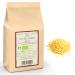 Kamelur 500g of dried organic yellow lentils - dried legumes organic split and polished lentils - yellow lentils in biodegradable packaging