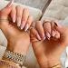 French Tip Nail Stickers - 37 White Half-Moon Design Manicure Strips | DIY Decorative Stencils Self-Adhesive Tool - Buy Online on GoSupps.com