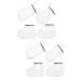 FOMIYES 4 Pairs Hand and Foot Mask Hand Spa Gloves Moisturizing Wax Bag Exfoliating Boots Wax Tools Wax Socks Paraffin Wax Foot Bags White Insulation Knitted Fabric Accessories