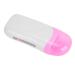 Hair removal wax heating set with transparent window light ABS material 40W fast melting for legs arms bikinizons pink + white comfortable application EU connector 220 V