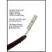 G.B.S Natural Wood Finish Straight Razor - 5/8" Shaving Razor with Dark Wooden Handle & Stainless Steel for Beard Shaping - Premium Quality - Buy Online on GoSupps.com