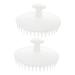 Beavorty 2st Shampoo brush head hair scrapers Vanity hair massage device Cleaning brush hairbrush children's shampoo hand massager massage brush for the scalp shampoo-brush for women