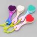 Panysilioer Purple Portable Silicone Brush Colorful Face Cleaning Face Washing Product - Buy Online on GoSupps.com