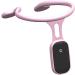 FoRes Posture Corrector Smart Posture Corrector Device Realtime Scientific Back Posture Training Monitoring Corrector Vibration Reminder For Adult Kids (Color : Pink Size : 18.5x14.5x2 centimeters) 18.5x14.5x2 centimeters Pink