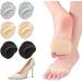 Foot Cushion Pads for High Heels - 6 Pairs Gel Forefoot Pain Relief Pads for Men & Women | Comfort & Support in 3 Colors - Buy Online on GoSupps.com