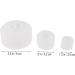 STOBOK 9 Pcs Cake Decorating Tool Fondant Cake Stencil Resin Silicone Molds Succulent Candle Mold Soap Molds Succulent Cake Pendant Molds for Resin Jewelry Resin Mold White Juicy Mousse Whitex3pcs Mx3pcs - Buy Online on GoSupps.com