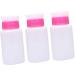  Beatifufu Set of 3 Lockable 150ml Plastic Nail Polish Remover Bottles with Convenient Pressure Pump - Buy Online on GoSupps.com