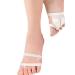 Buy 1 Pair Practice Sole Cover Socks - Five Finger Boat Socks & Metatarsal Pads for Dance | Optimal Comfort & Performance - Buy Online on GoSupps.com