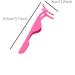 False Eyelash Applicator Set - 2PCS Stainless Steel Tweezers for Easy Magnetic Eyelash Application | Pink & Black - Buy Online on GoSupps.com