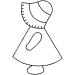 6x9 Sunbonnet Sue Quilting Stencil - Large Design NS36 - Buy Online on GoSupps.com